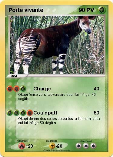Pokemon Porte vivante 