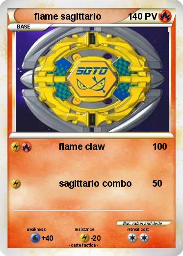 Pokemon flame sagittario