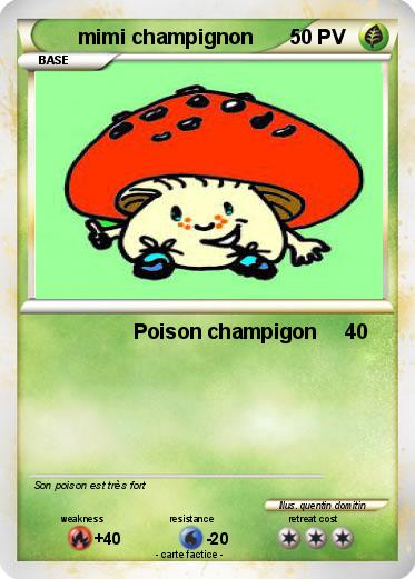 Pokemon mimi champignon