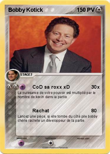 Pokemon Bobby Kotick