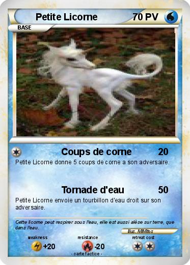 Pokemon Petite Licorne