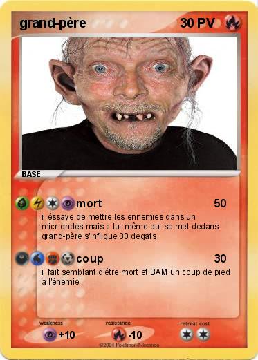 Pokemon grand-père