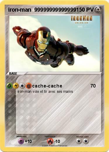 Pokemon iron-man  99999999999999