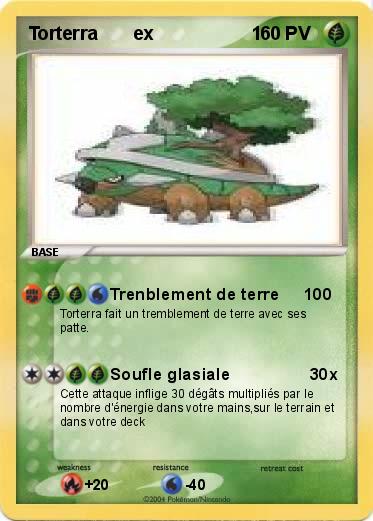 Pokemon Torterra       ex                   1