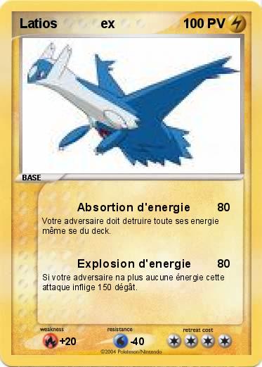 Pokemon Latios            ex