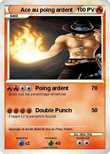 Pokemon Ace au poing ardent