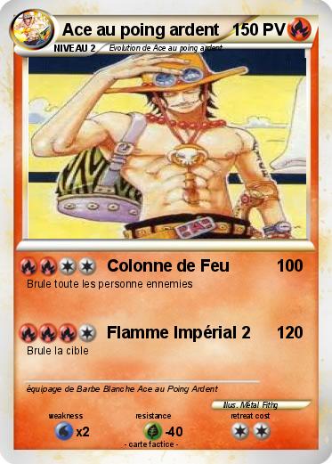 Pokemon Ace au poing ardent