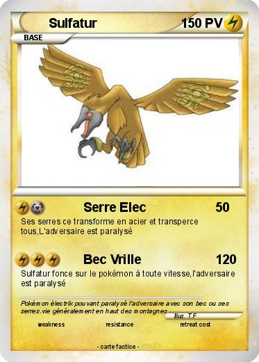 Pokemon Sulfatur