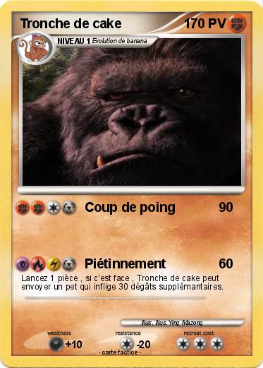 Pokemon Tronche de cake
