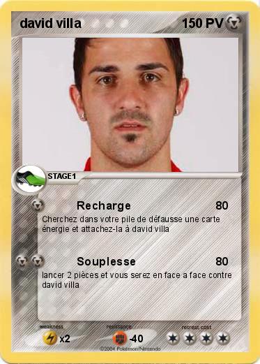 Pokemon david villa