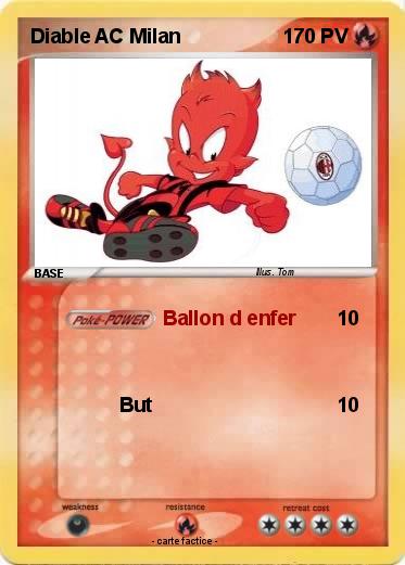 Pokemon Diable AC Milan