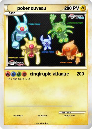 Pokemon pokenouveau