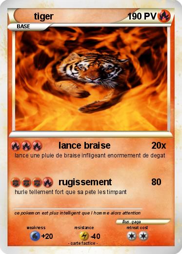 Pokemon tiger