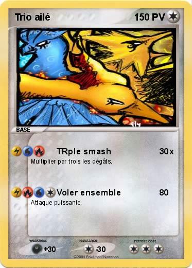 Pokemon Trio ailé