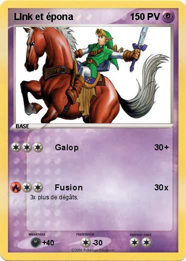 Pokemon LInk et épona