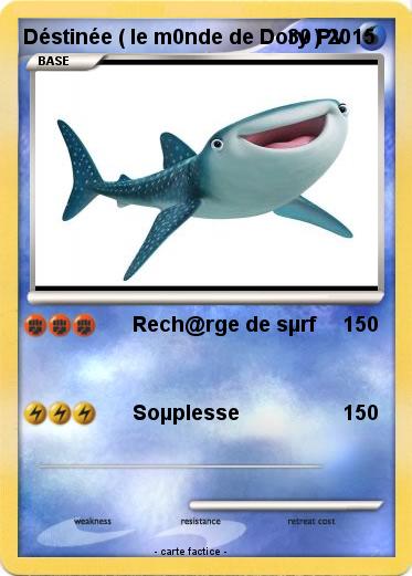 Pokemon Déstinée ( le m0nde de Dory ) 2015