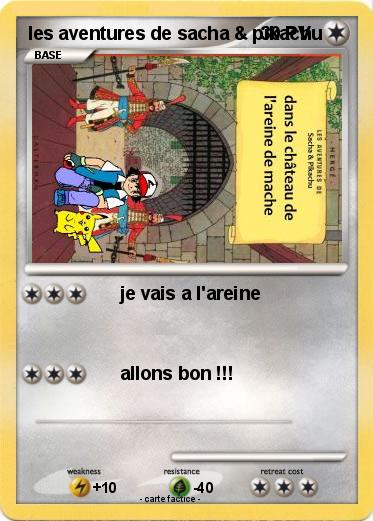 Pokemon les aventures de sacha & pikachu