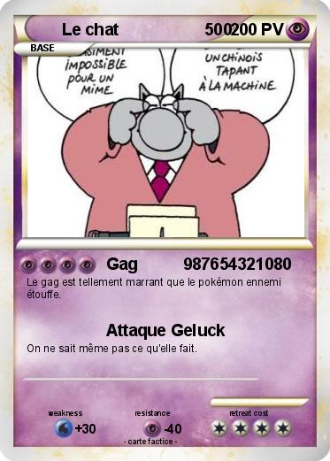 Pokemon Le chat                   500