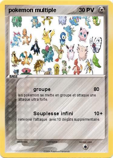 Pokemon pokemon multiple