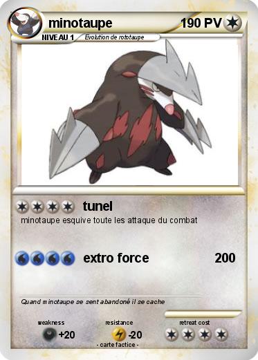 Pokemon minotaupe