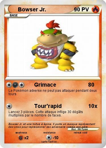 Pokemon Bowser Jr.