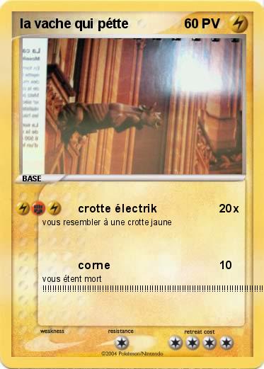Pokemon la vache qui pétte 