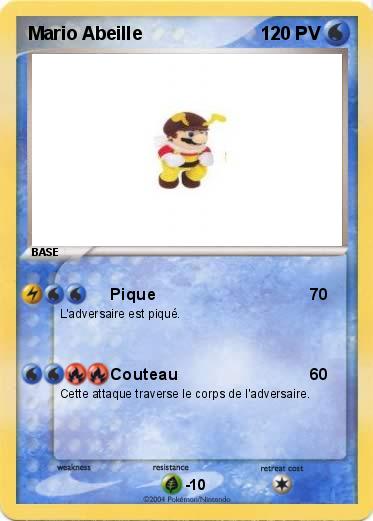 Pokemon Mario Abeille