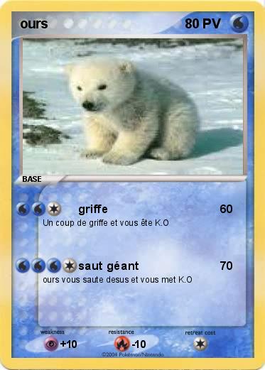 Pokemon ours