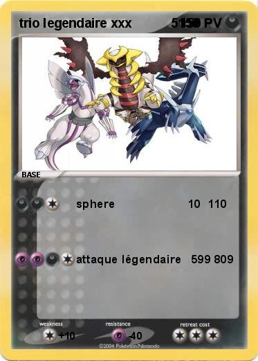 Pokemon trio legendaire xxx           5150