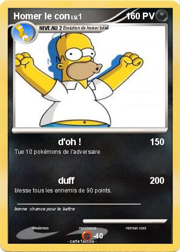 Pokemon Homer le con