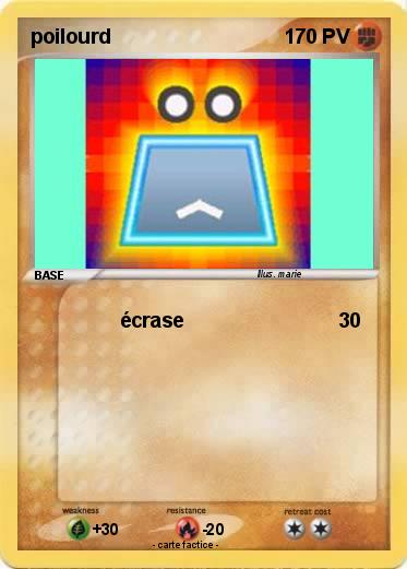 Pokemon poilourd