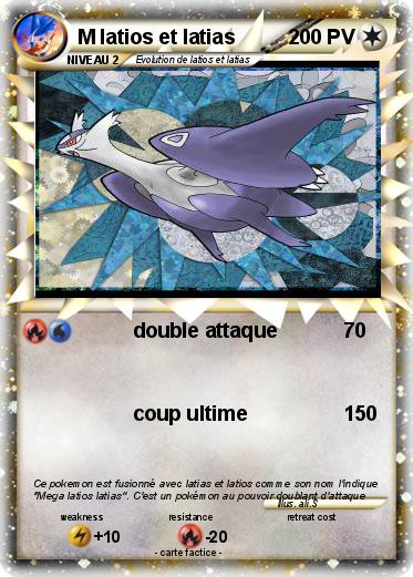 Pokemon M latios et latias