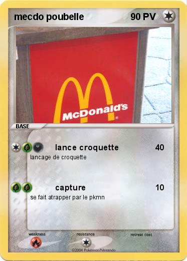 Pokemon mecdo poubelle