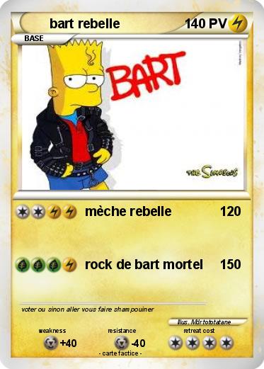 Pokemon bart rebelle