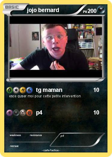 Pokemon jojo bernard