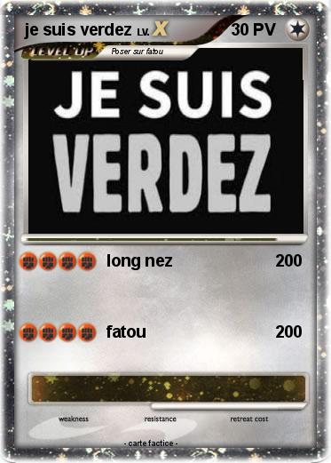 Pokemon je suis verdez