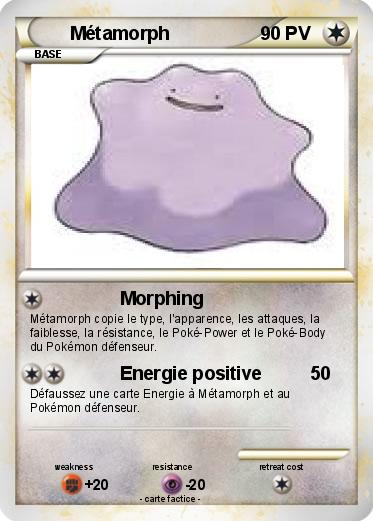 Pokemon Métamorph