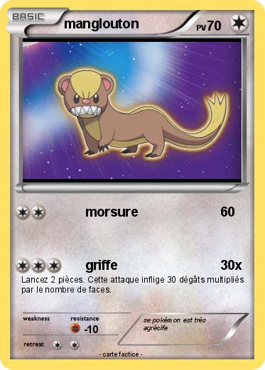 Pokemon manglouton