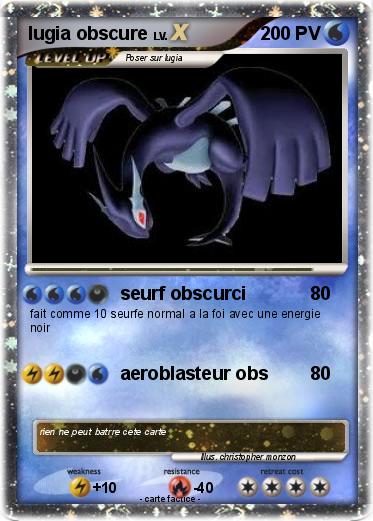 Pokemon lugia obscure