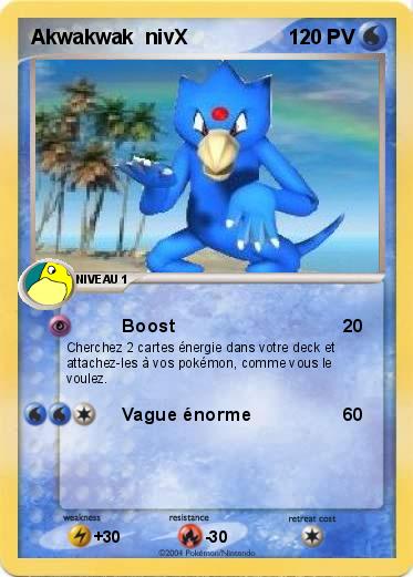 Pokemon Akwakwak  nivX