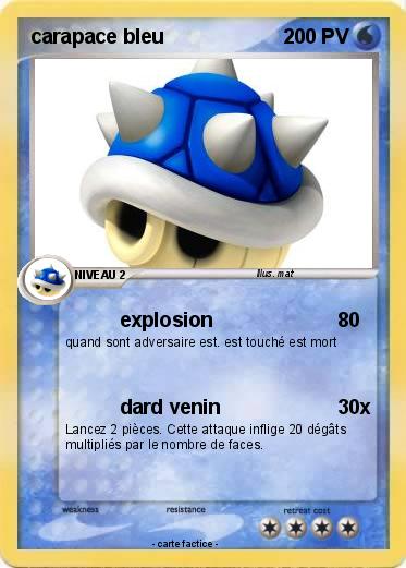 Pokemon carapace bleu