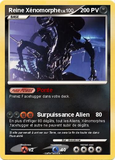 Pokemon Reine Xénomorphe