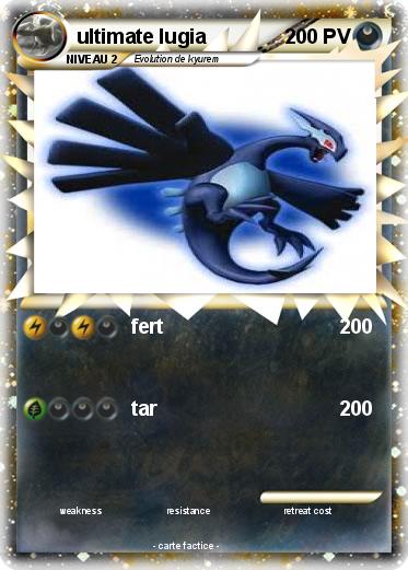 Pokemon ultimate lugia