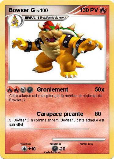 Pokemon Bowser G