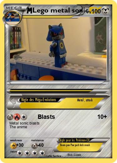 Pokemon Lego metal sonic