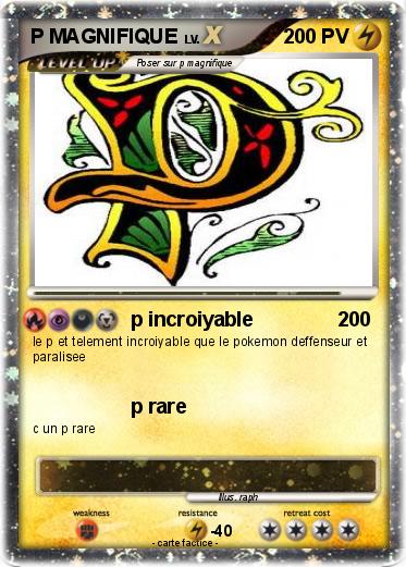 Pokemon P MAGNIFIQUE