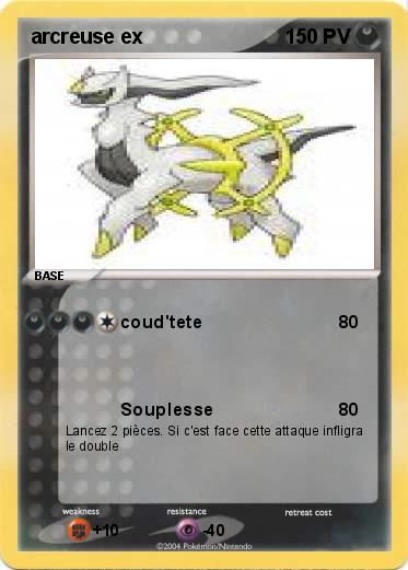 Pokemon arcreuse ex