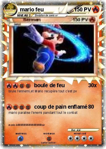 Pokemon mario feu