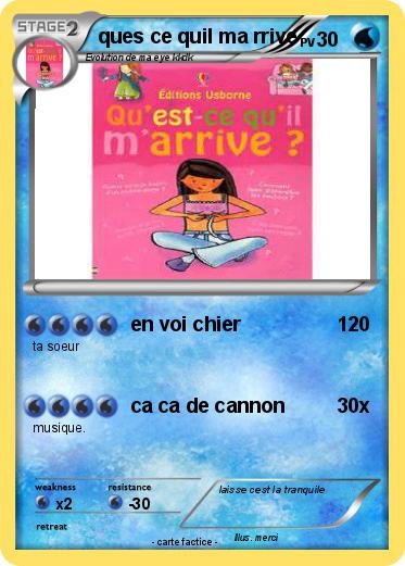 Pokemon ques ce quil ma rrive