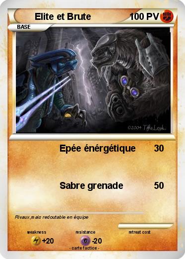 Pokemon Elite et Brute